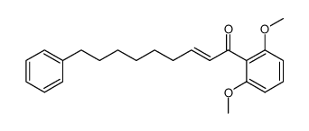 1-(2,6-Dimethoxybenzoyl)-8-phenyl-oct-1-ene Structure
