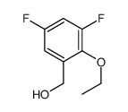 (2-ethoxy-3,5-difluoro-phenyl)methanol结构式