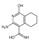 3-amino-1-oxo-5,6,7,8-tetrahydro-2H-isoquinoline-4-carboxamide Structure