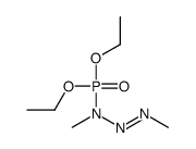 N-diethoxyphosphoryl-N-(methyldiazenyl)methanamine Structure
