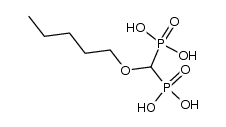 ((pentyloxy)methylene)diphosphonic acid结构式
