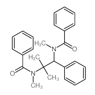 Benzamide,N,N'-(1,1-dimethyl-2-phenylethylene)bis[N-methyl- (7CI,8CI)结构式