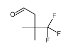 4,4,4-trifluoro-3,3-dimethylbutanal Structure
