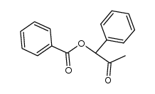 benzoic acid 2-oxo-1-phenyl-propyl ester Structure