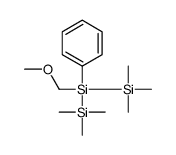 methoxymethyl-phenyl-bis(trimethylsilyl)silane结构式