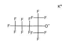 Potassium; 1,1,1,3,3,4,4,5,5,5-decafluoro-2-trifluoromethyl-pentan-2-olate结构式