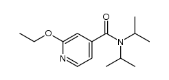 2-ethoxy-N,N-diisopropylisonicotinamide Structure