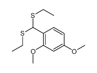 1-[bis(ethylsulfanyl)methyl]-2,4-dimethoxybenzene Structure