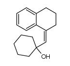 (Z)-1-[(2,3-benzo-2-cyclohexylidene)methyl]cyclohexanol结构式