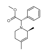 N-[(S)-1-Methoxycarbonylbenzyl]-(2S)-2,4-dimethyl-3,4-didehydropiperidin Structure