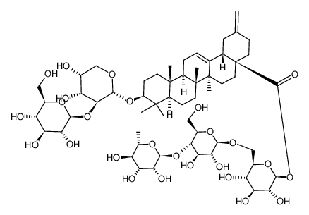 ciwujianoside A2结构式