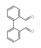 联苯-2,2'-二甲醛结构式