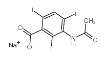 乙酰碘佐酸钠结构式