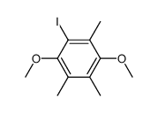 1-iodo-2,5-bis(methoxy)-3,4,6-trimethylbenzene结构式