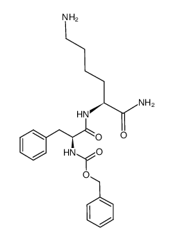 Cbz-L-Phe-L-Lys-NH2结构式