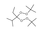 3,3-bis(tert-butylperoxy)-2-methylpentane结构式