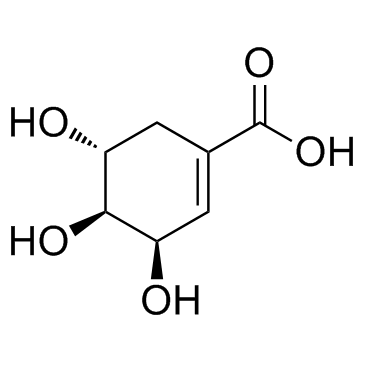 Shikimic acid structure