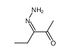 2,3-Pentanedione, 3-hydrazone (9CI)结构式