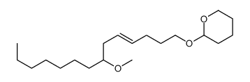 2-(7-methoxytetradec-4-enoxy)oxane结构式