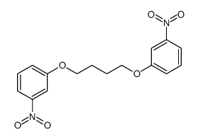 1-nitro-3-[4-(3-nitrophenoxy)butoxy]benzene结构式