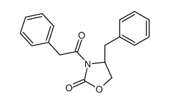 3-(2-PHENYLACETYL)-(4R)-(PHENYLMETHYL)-2-OXAZOLIDINONE结构式