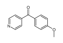 (4-methoxyphenyl)-pyridin-4-ylmethanone Structure