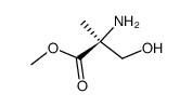 L-Serine, 2-methyl-, methyl ester (9CI)结构式