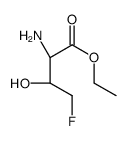 D-Allothreonine, 4-fluoro-, ethyl ester (9CI) structure