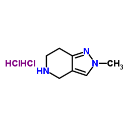 4,5,6,7-四氢-1-甲基-1H-吡唑并[4,3-C]吡啶结构式