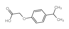 4-异丙基苯氧乙酸结构式