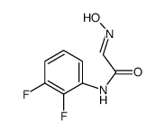 (E)-N-(2,3-二氟苯基)-2-(羟基亚氨基)乙酰胺结构式