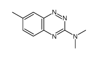 N,N,7-trimethyl-1,2,4-benzotriazin-3-amine Structure
