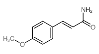 2-Propenamide,3-(4-methoxyphenyl)- Structure