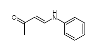 (E)-4-(phenylamino)but-3-en-2-one结构式