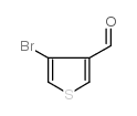 4-溴噻吩-3-甲醛结构式