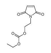 2-(2,5-dioxopyrrol-1-yl)ethyl ethyl carbonate结构式