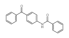 N-(4-benzoylphenyl)benzamide结构式
