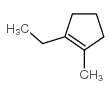 1-乙基-2-甲基环戊烯结构式