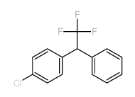 1-chloro-4-(2,2,2-trifluoro-1-phenyl-ethyl)benzene结构式