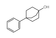 Bicyclo[2.2.2]octan-1-ol,4-phenyl- Structure