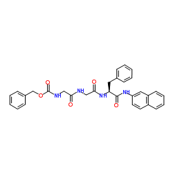 Z-Gly-Gly-Phe-βNA结构式