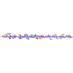 Amyloid β-Protein (1-40) amide trifluoroacetate salt structure