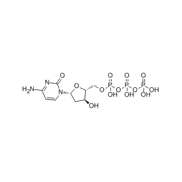 2'-脱氧胞苷三磷酸结构式