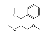 1,2,3-Trimethoxy-1-phenylpropane结构式