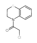4-氯乙酰基-3,4-二氢-2H-1,4-苯并噻唑结构式