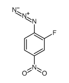 1-azido-2-fluoro-4-nitrobenzene结构式