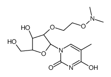 2'-O-[2-[(dimethylamino)oxy]ethyl]-5-Methyl-uridine结构式