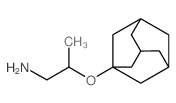 2-(1-adamantyloxy)propan-1-amine结构式
