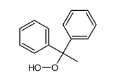 (1-hydroperoxy-1-phenylethyl)benzene结构式