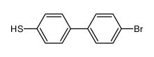 4'-bromo-4-mercaptobiphenyl Structure